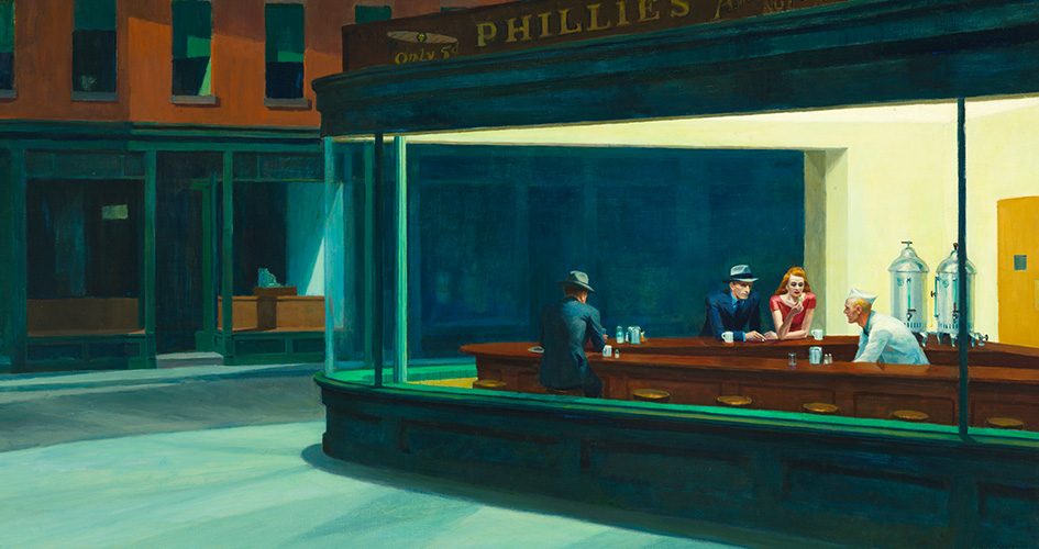 Peinture d'Edward Hopper, Nighthawks