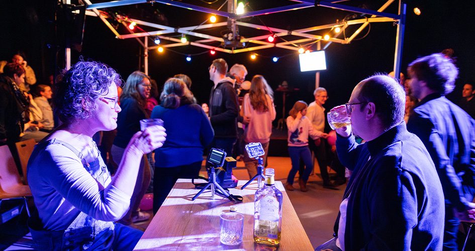 Photo d'une scène du spectacle