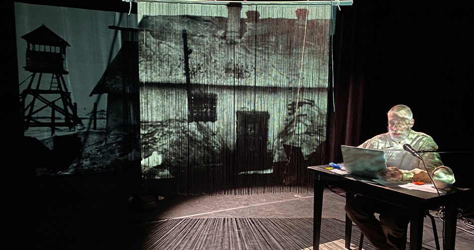 Photo de répétition du spectacle 