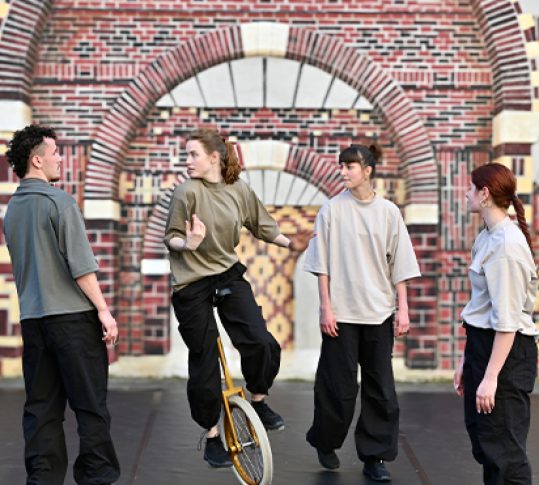 Photo des artistes sur scène