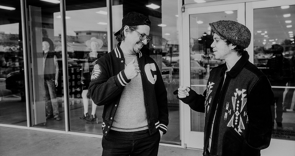 Photo des deux artistes